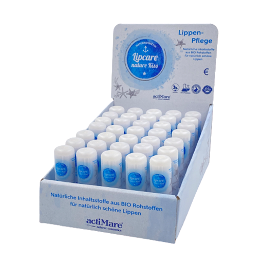 Lipcare - Nature kiss | Bio Lippenpflege Stift - Display 24 Stück
